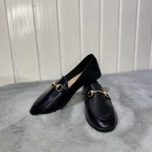 sapato raso/preto